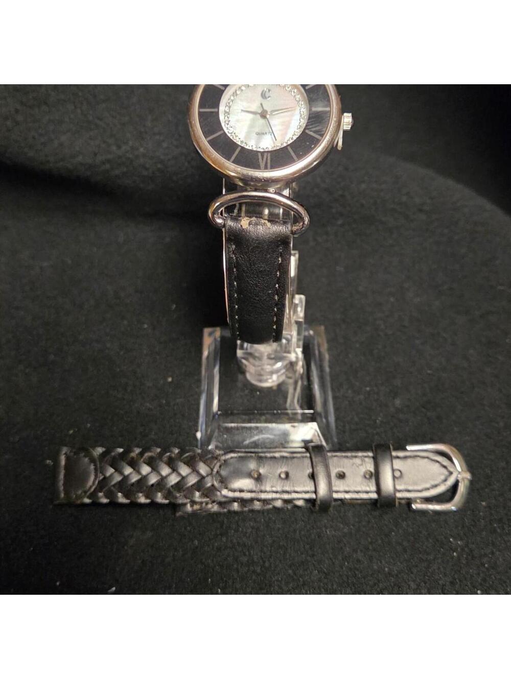 Charming Charlie women's quartz fashion watch, replacement band included